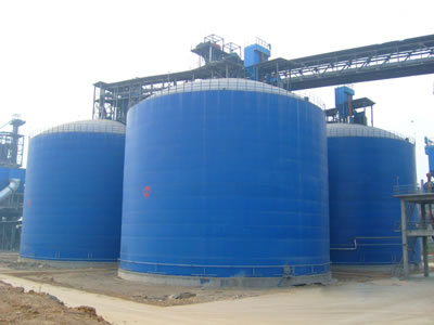 清水河水泥钢板库改造