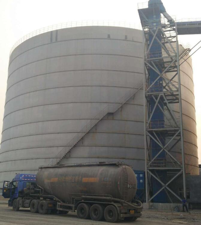 清水河5万吨钢板库