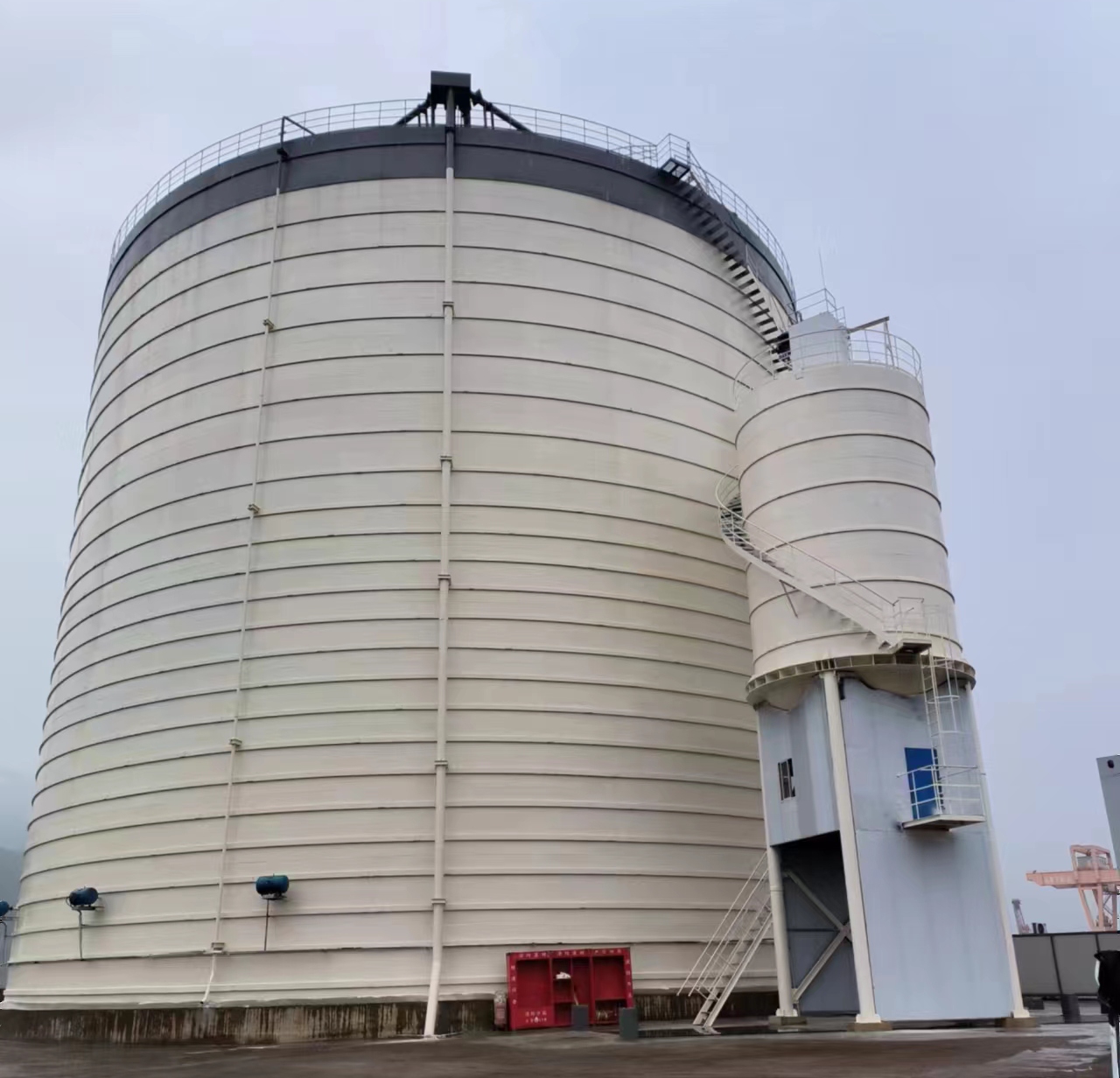 清水河10万吨水泥钢板库