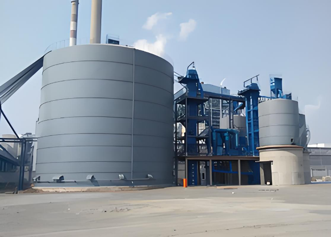 清水河1万吨钢板仓